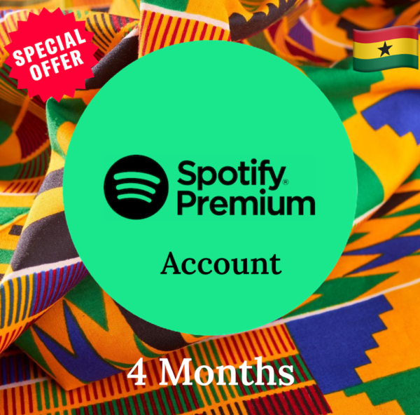 Spotify Premium Account 4 months