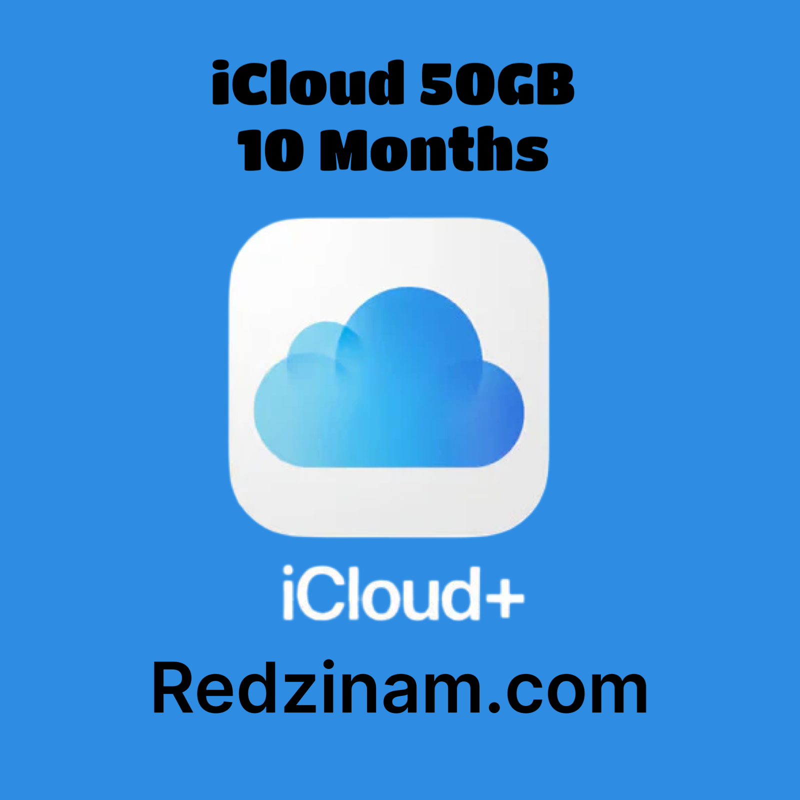 iCloud 50gb 10 months iCloud storage 50gb for 10 months - Image 1