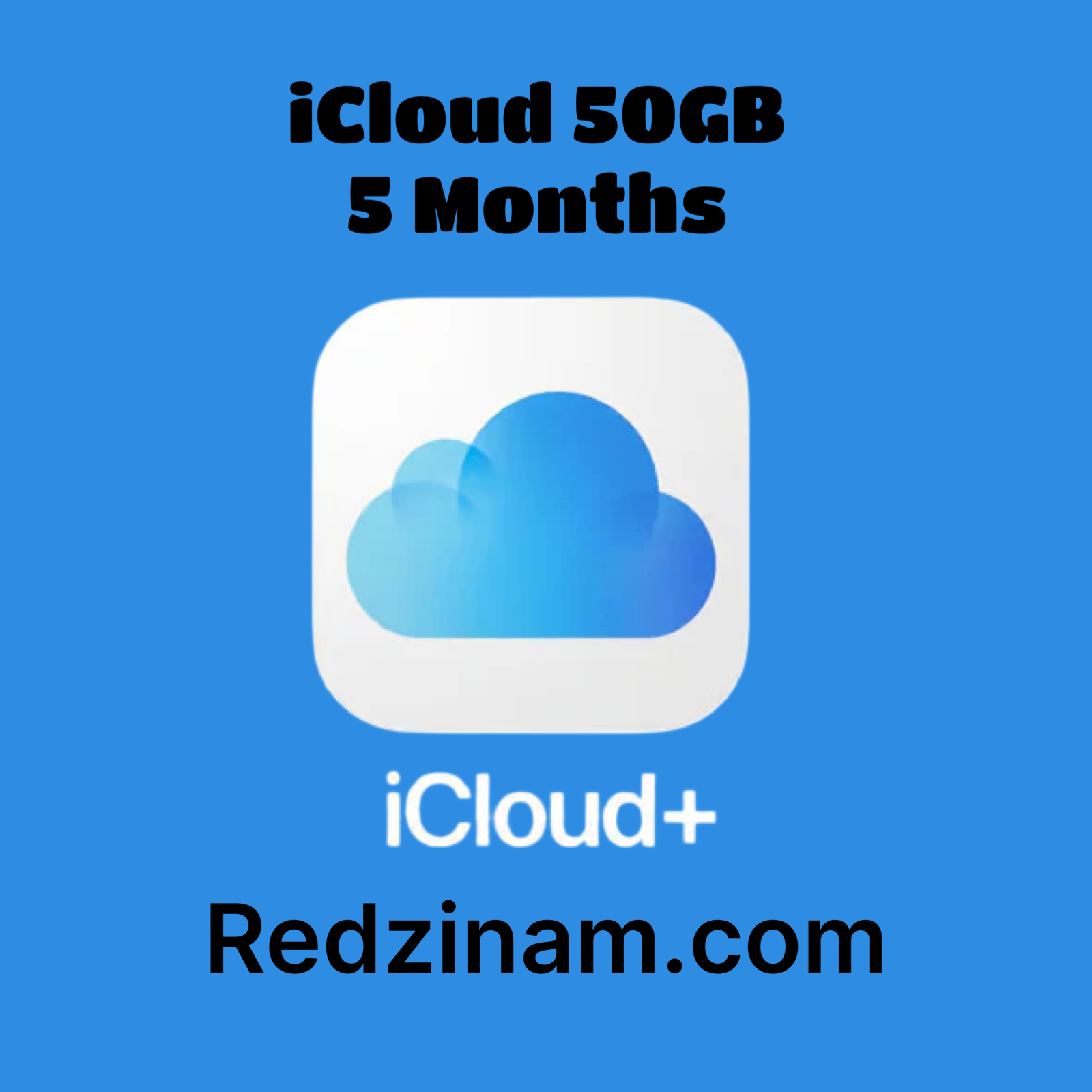 iCloud 50gb 5 months iCloud storage 50GB 5 months - Image 1